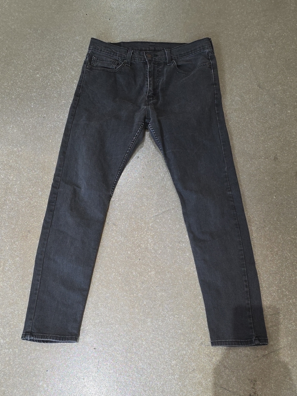 Levi's Men's Slim Straight Black Jeans